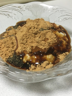 お豆腐で黒蜜きなこ粉もち-レシピのメイン写真
