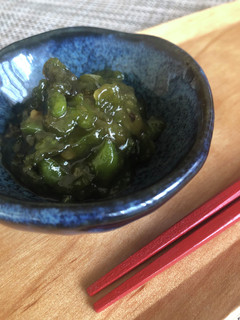 甘辛 ご飯のお供 青唐辛子の甘味噌-レシピのメイン写真