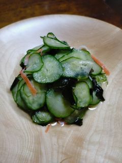きゅうりとわかめの酢の物 -レシピのメイン写真