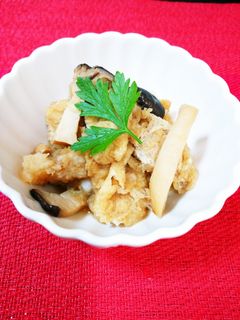エリンギと油揚げのおろし煮-レシピのメイン写真