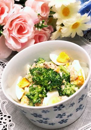 激ウマ！デリ風ブロッコリーの卵ツナサラダ-レシピのメイン写真