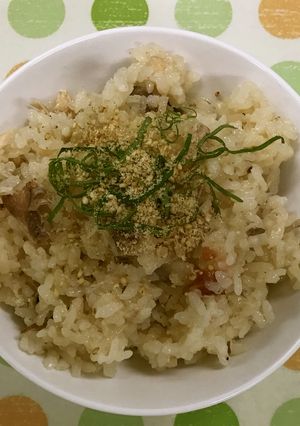 【防災食/鍋で】サバ缶梅ごはん-レシピのメイン写真