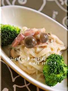 ♬ しらたきの豆乳クリーム ♪-レシピのメイン写真