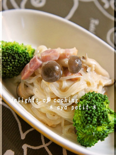 ♬ しらたきの豆乳クリーム ♪-レシピのメイン写真
