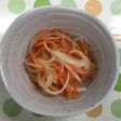 【常備菜/防災食】人参と玉ねぎのマリネ