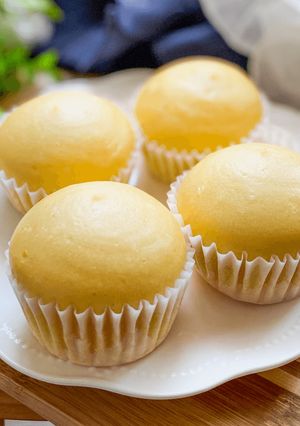 95℃ 米粉のチーズ蒸しパン-レシピのメイン写真
