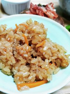 チャーシュー煮汁の炊き込みご飯♬-レシピのメイン写真