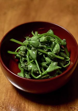 ミズのコブ(ウワバミソウのむかご)の漬物-レシピのメイン写真