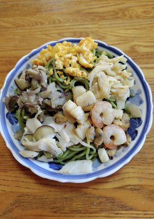 瓦焼きそば（つゆ付）-レシピのメイン写真