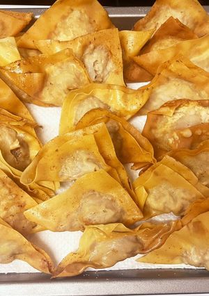 パクパク止まらない揚げワンタン-レシピのメイン写真