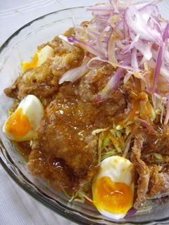 こく味。豚の唐揚げサラダ-レシピのメイン写真