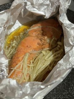えのきたっぷり鮭のホイル焼き-レシピのメイン写真