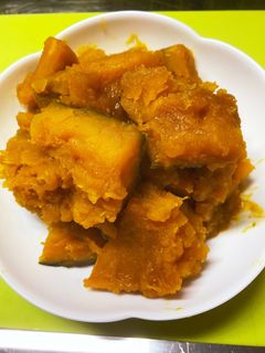 砂糖と醤油と水だけ!田舎のカボチャの甘煮-レシピのメイン写真