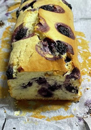 ブルーベリーとヨーグルトのパウンドケーキ-レシピのメイン写真