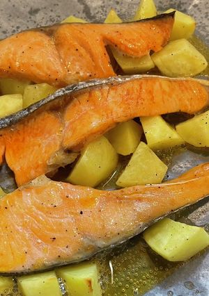 鮭のオーブン焼き-レシピのメイン写真