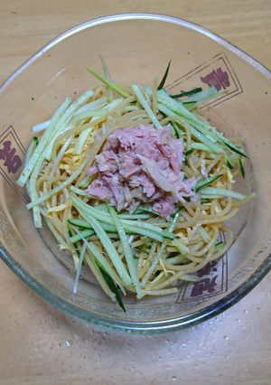ZENB麺のピリ辛冷やし中華風-レシピのメイン写真