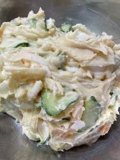 ゆで卵ポテトサラダ-レシピのメイン写真