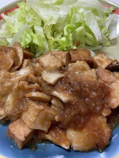 鶏胸肉と厚揚げのみぞれ煮-レシピのメイン写真