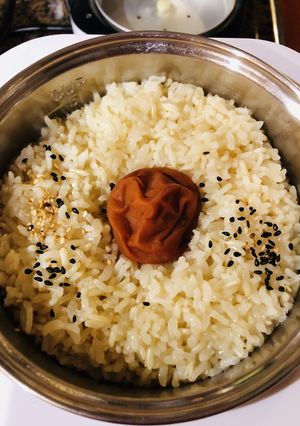 椎茸だしと梅干しで炊き込みご飯　さっぱり-レシピのメイン写真