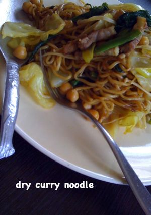 アジアン風ドライカレー焼そば-レシピのメイン写真