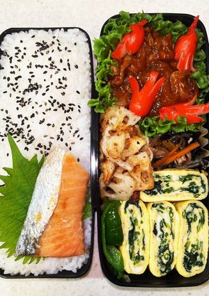 中学生弁当2023.9.27-レシピのメイン写真