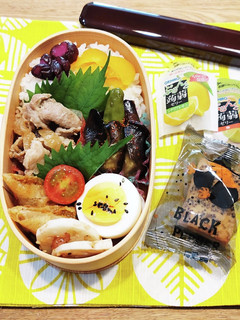 高1!男子弁当!生姜焼き(下味冷凍)71-レシピのメイン写真