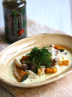 チキンの大葉クリーム煮-レシピのメイン写真