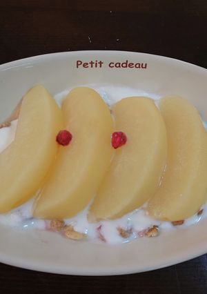 自然派おやつ♪レンジでりんご煮-レシピのメイン写真