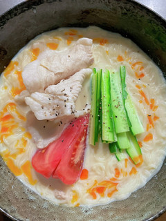 豆乳味噌素麺-レシピのメイン写真