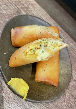 納豆とモッツァレラの春巻-レシピのメイン写真