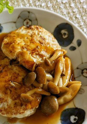 寒天屋さんの粉寒天入り豆腐バーグ-レシピのメイン写真
