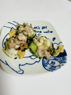 ゴーヤの半日干しとチーズ焼き-レシピのメイン写真