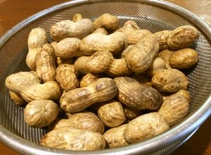 おおまさり（生落花生）の塩茹で方法♪-レシピのメイン写真