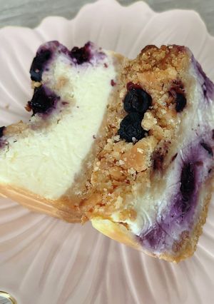 ブルーベリーチーズケーキ-レシピのメイン写真