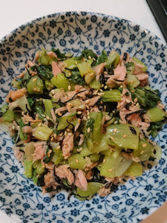 簡単!旨い!チンゲン菜ツナ塩ひじきナムル-レシピのメイン写真