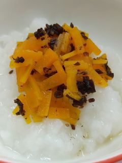 【離乳食】ひじきで鉄分ちょいアップおかゆ-レシピのメイン写真