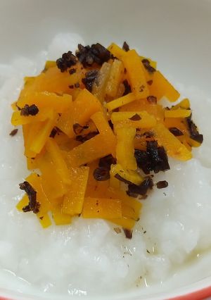 【離乳食】ひじきで鉄分ちょいアップおかゆ-レシピのメイン写真