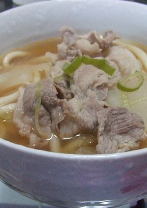 大根いり肉うどん.*゜-レシピのメイン写真