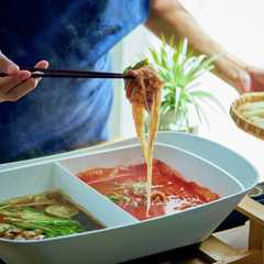 รูปของ ２色しゃぶしゃぶ素麺