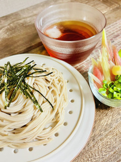 薬味たっぷり★ざるそば-レシピのメイン写真