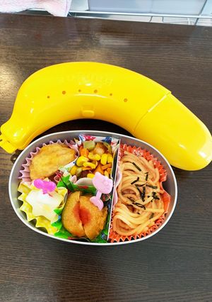 スパゲティ弁当☆幼稚園保温庫用☆年少-レシピのメイン写真