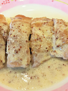 チキンのクリームマスタードソース-レシピのメイン写真