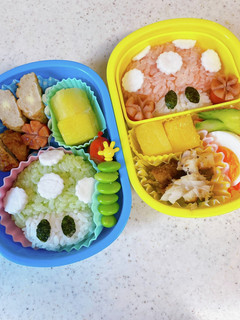 1UPきのこ♩簡単キャラ弁ブラザーズ-レシピのメイン写真