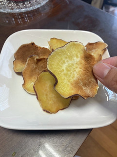 カリカリっ食感 ノンオイルおさつチップス-レシピのメイン写真