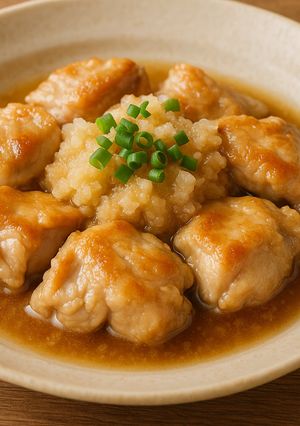鶏肉のみぞれ煮-レシピのメイン写真