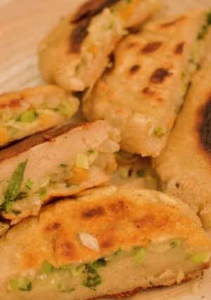 グルテンフリー♪蕎麦粉と米粉のお焼き-レシピのメイン写真