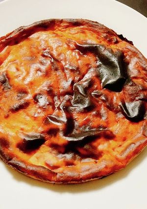 甘酒と米粉で、バスクチーズケーキ風-レシピのメイン写真