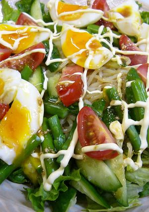 ♪いつも食べてるラーメンサラダ♪-レシピのメイン写真