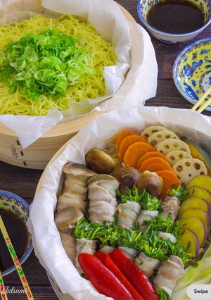 ヘルシオで せいろ蒸し-レシピのメイン写真
