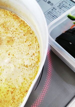 ミルクカレーしゃぶしゃぶ温野菜-レシピのメイン写真